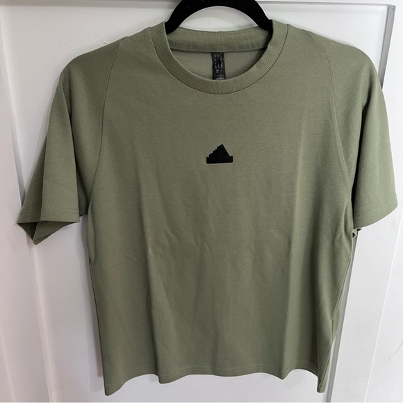 adidas Tops - adidas Z.N.E. Womens Baby Tee Tent Green Size Small NWT